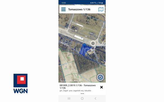 Grunt budowlano rzemieślniczy na  sprzedaż Tomaszowo - sprzedaż gruntu
